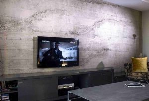 roughast sambrogris dekoratif beton panel